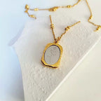 Shoperly C-203 18k Gold Plated Stainless Steel Tarnish Free Waterproof Female Jewellery