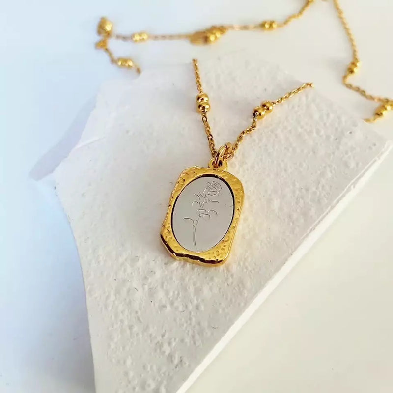Shoperly C-203 18k Gold Plated Stainless Steel Tarnish Free Waterproof Female Jewellery