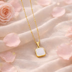 Shoperly C-204 18k Gold Plated Stainless Steel Tarnish Free Waterproof Female Jewellery