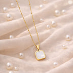 Shoperly C-204 18k Gold Plated Stainless Steel Tarnish Free Waterproof Female Jewellery