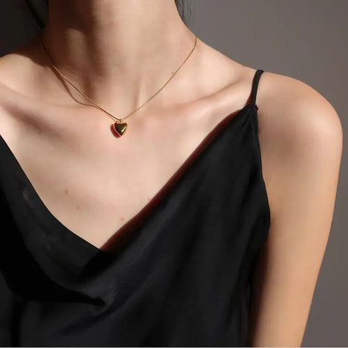 Shoperly C-223 18k Gold Plated Stainless Steel Tarnish Free Waterproof Female Jewellery