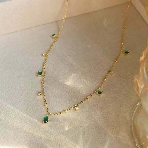 Shoperly C-227 18k Gold Plated Stainless Steel Tarnish Free Waterproof Female Jewellery