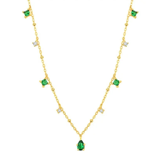 Shoperly C-227 18k Gold Plated Stainless Steel Tarnish Free Waterproof Female Jewellery