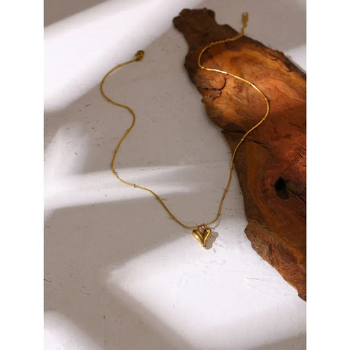Shoperly C-233 18k Gold Plated Stainless Steel Tarnish Free Waterproof Female Jewellery
