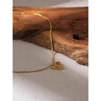 Shoperly C-233 18k Gold Plated Stainless Steel Tarnish Free Waterproof Female Jewellery