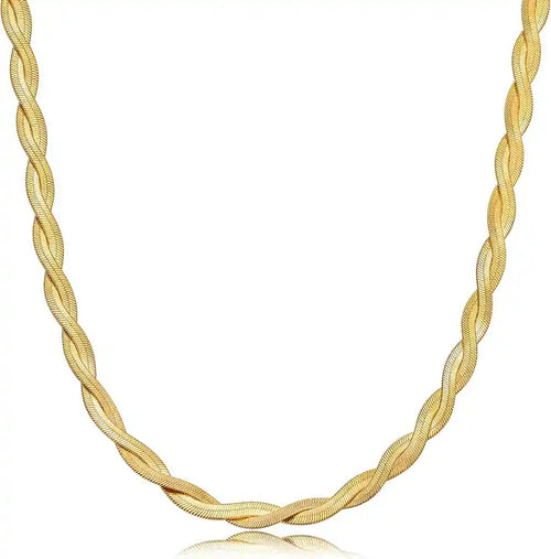 Shoperly C-245 18k Gold Plated Stainless Steel Tarnish Free Waterproof Female Jewellery