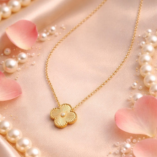 Shoperly C-248 18k Gold Plated Stainless Steel Tarnish Free Waterproof Female Jewellery
