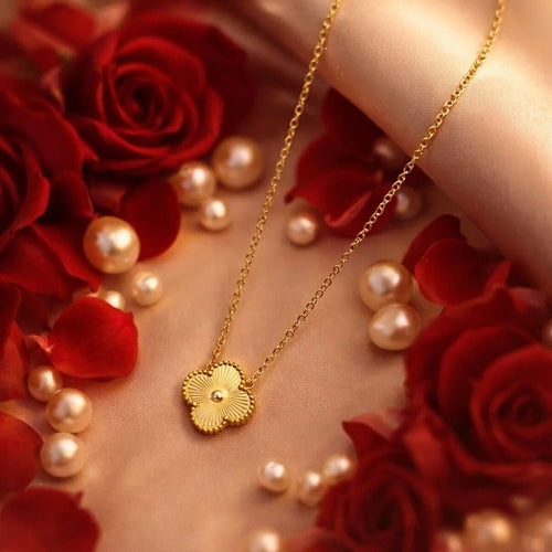 Shoperly C-248 18k Gold Plated Stainless Steel Tarnish Free Waterproof Female Jewellery