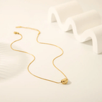 Shoperly C-250 18k Gold Plated Stainless Steel Tarnish Free Waterproof Female Jewellery
