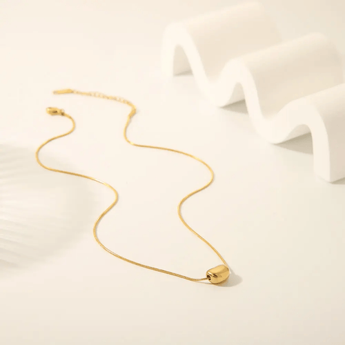 Shoperly C-250 18k Gold Plated Stainless Steel Tarnish Free Waterproof Female Jewellery