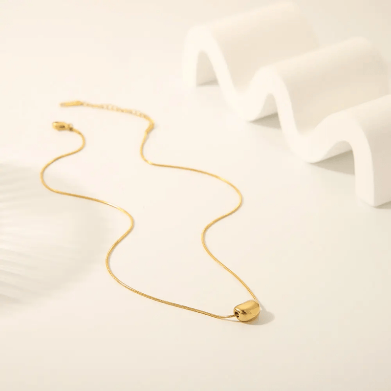 Shoperly C-250 18k Gold Plated Stainless Steel Tarnish Free Waterproof Female Jewellery