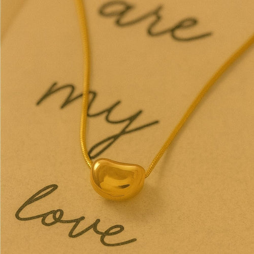 Shoperly C-250 18k Gold Plated Stainless Steel Tarnish Free Waterproof Female Jewellery