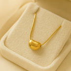 Shoperly C-250 18k Gold Plated Stainless Steel Tarnish Free Waterproof Female Jewellery