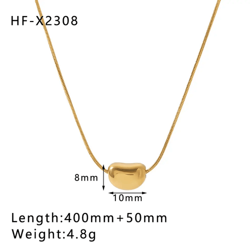 Shoperly C-250 18k Gold Plated Stainless Steel Tarnish Free Waterproof Female Jewellery
