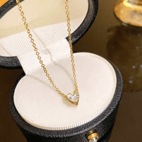 Shoperly C-251-18k Gold Plated Stainless Steel Tarnish Free Waterproof Female Jewellery