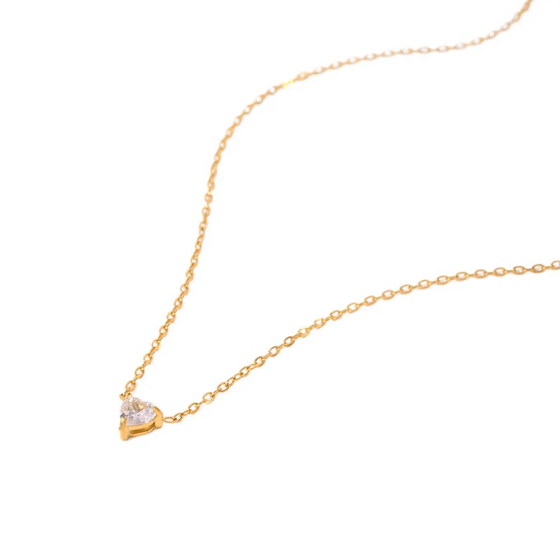 Shoperly C-251-18k Gold Plated Stainless Steel Tarnish Free Waterproof Female Jewellery
