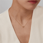 Shoperly C-255 18k Gold Plated Stainless Steel Tarnish Free Waterproof Female Jewellery