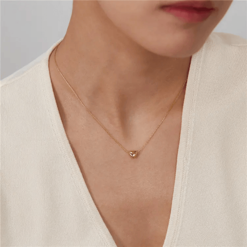 Shoperly C-255 18k Gold Plated Stainless Steel Tarnish Free Waterproof Female Jewellery