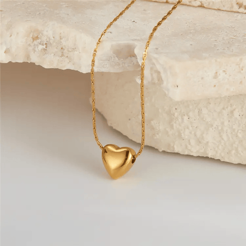 Shoperly C-255 18k Gold Plated Stainless Steel Tarnish Free Waterproof Female Jewellery