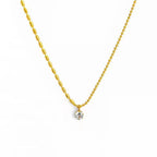 Shoperly C-256 18k Gold Plated Stainless Steel Tarnish Free Waterproof Female Jewellery