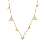 Shoperly C-259 18k Gold Plated Stainless Steel Tarnish Free Waterproof Female Jewellery
