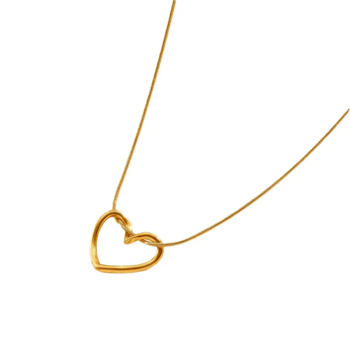 Shoperly C-260 18k Gold Plated Stainless Steel Tarnish Free Waterproof Female Jewellery