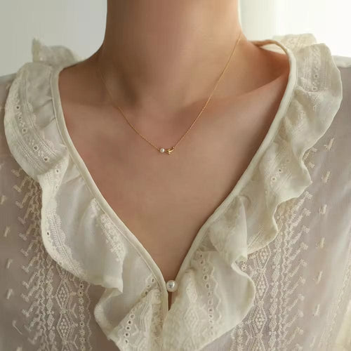 Shoperly C-264 18k Gold Plated Stainless Steel Tarnish Free Waterproof Female Jewellery