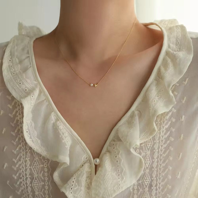 Shoperly C-264 18k Gold Plated Stainless Steel Tarnish Free Waterproof Female Jewellery