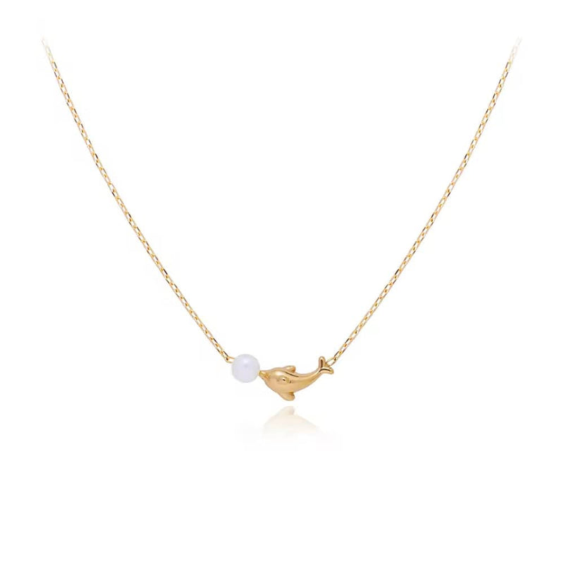 Shoperly C-264 18k Gold Plated Stainless Steel Tarnish Free Waterproof Female Jewellery