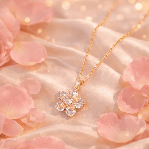 Shoperly C-271-18k Gold Plated Stainless Steel Tarnish Free Waterproof Female Jewellery