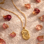 Shoperly C-272 18k Gold Plated Stainless Steel Tarnish Free Waterproof Female Jewellery