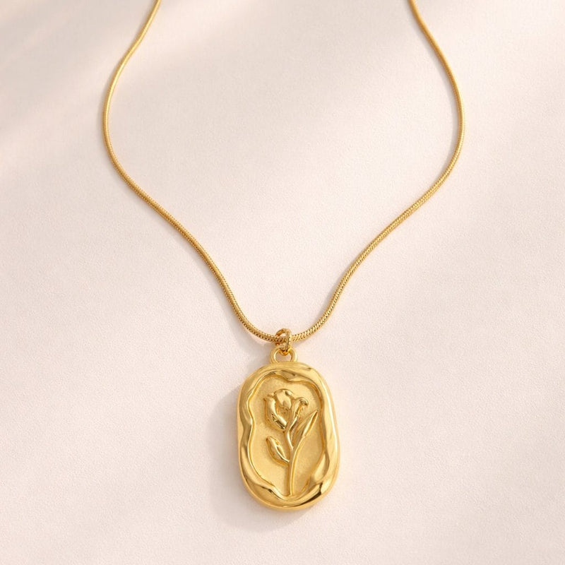 Shoperly C-272 18k Gold Plated Stainless Steel Tarnish Free Waterproof Female Jewellery