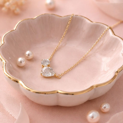 Shoperly C-273 18k Gold Plated Stainless Steel Tarnish Free Waterproof Female Jewellery