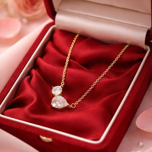 Shoperly C-273 18k Gold Plated Stainless Steel Tarnish Free Waterproof Female Jewellery