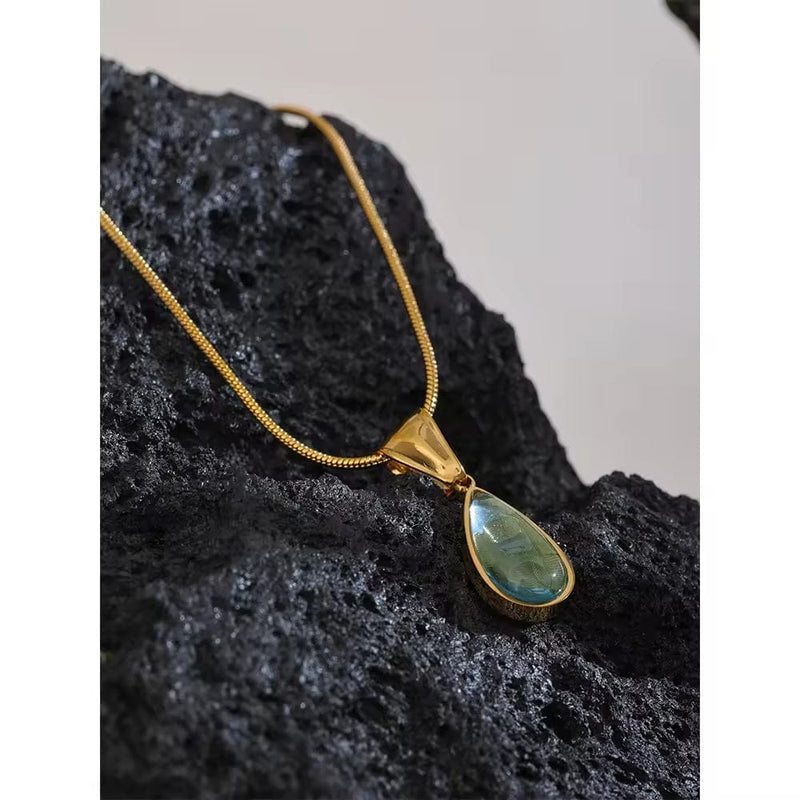 Shoperly C-277 18k Gold Plated Stainless Steel Tarnish Free Waterproof Female Jewellery
