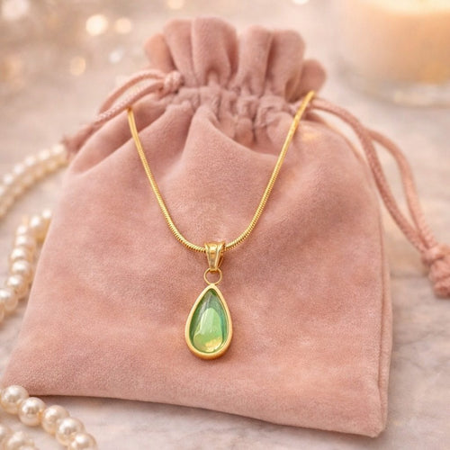 Shoperly C-277 18k Gold Plated Stainless Steel Tarnish Free Waterproof Female Jewellery