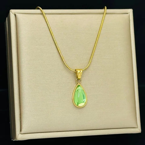 Shoperly C-277 18k Gold Plated Stainless Steel Tarnish Free Waterproof Female Jewellery