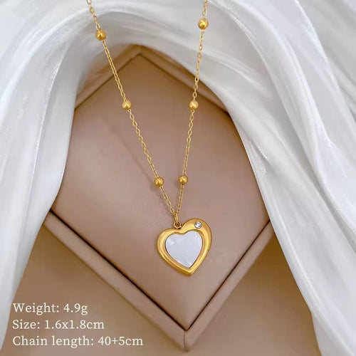 Shoperly C-279 18k Gold Plated Stainless Steel Tarnish Free Waterproof Female Jewellery