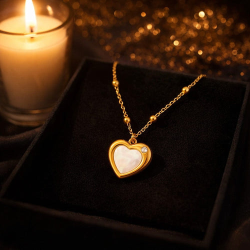 Shoperly C-279 18k Gold Plated Stainless Steel Tarnish Free Waterproof Female Jewellery