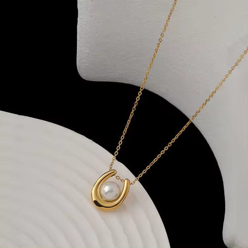 Shoperly C-284 18k Gold Plated Stainless Steel Tarnish Free Waterproof Female Jewellery