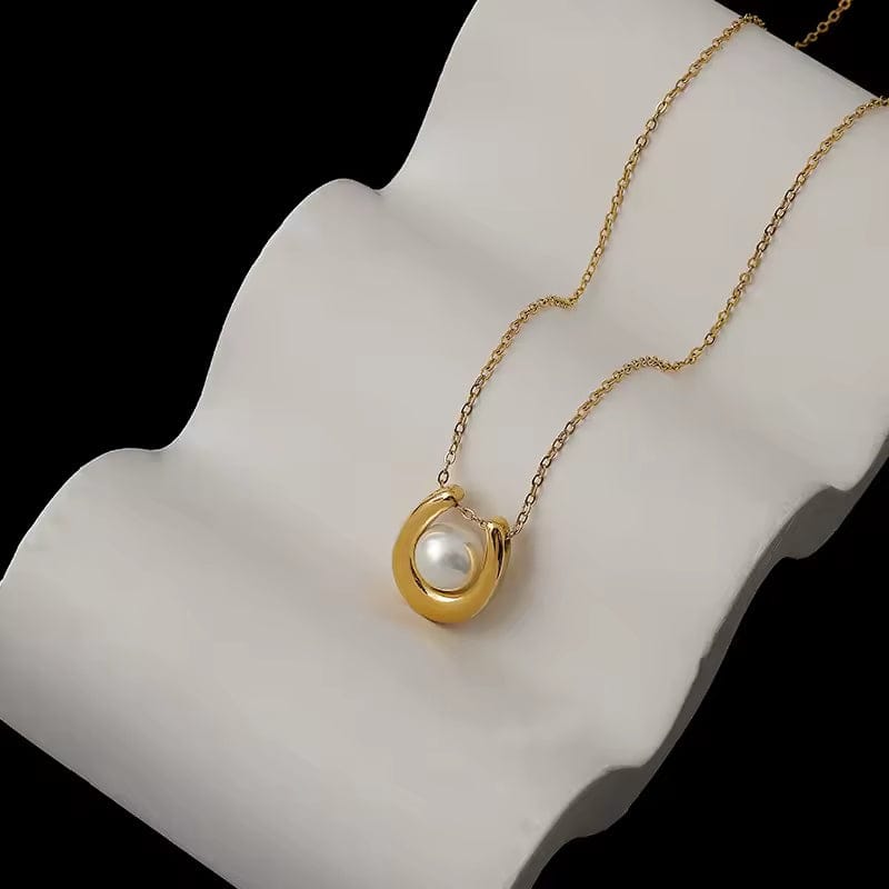 Shoperly C-284 18k Gold Plated Stainless Steel Tarnish Free Waterproof Female Jewellery