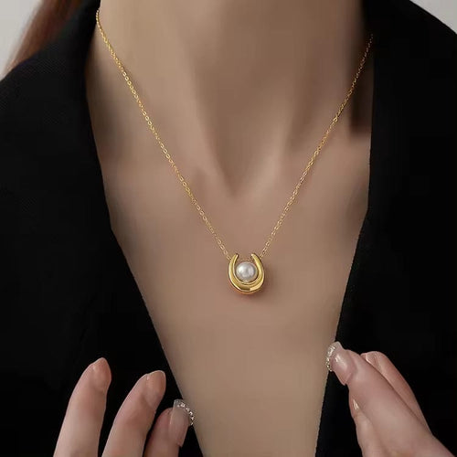 Shoperly C-284 18k Gold Plated Stainless Steel Tarnish Free Waterproof Female Jewellery
