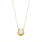 Shoperly C-284 18k Gold Plated Stainless Steel Tarnish Free Waterproof Female Jewellery