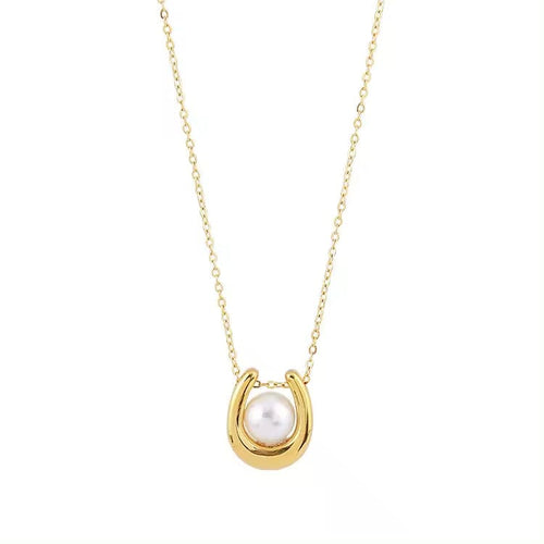 Shoperly C-284 18k Gold Plated Stainless Steel Tarnish Free Waterproof Female Jewellery