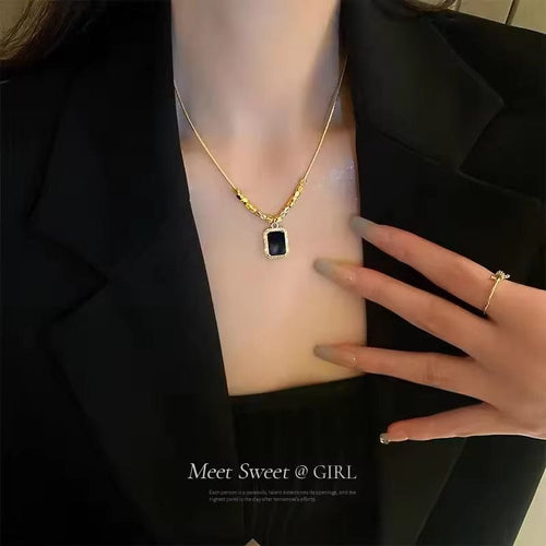 Shoperly C-285 18k Gold Plated Stainless Steel Tarnish Free Waterproof Female Jewellery