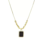 Shoperly C-285 18k Gold Plated Stainless Steel Tarnish Free Waterproof Female Jewellery