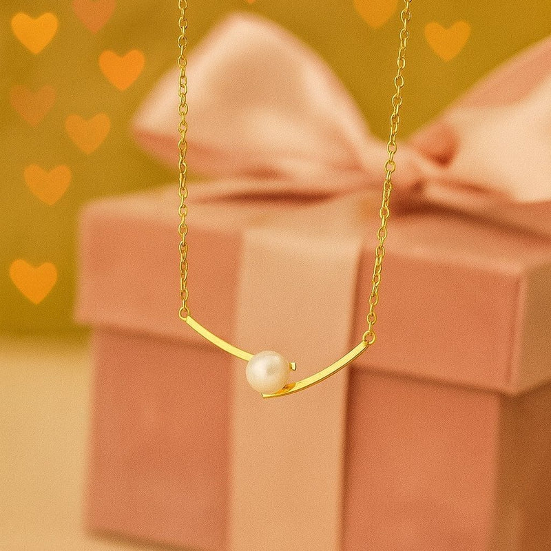 Shoperly C-287 18k Gold Plated Stainless Steel Tarnish Free Waterproof Female Jewellery