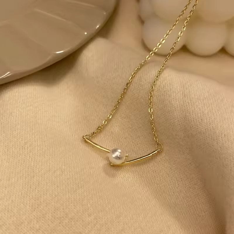 Shoperly C-287 18k Gold Plated Stainless Steel Tarnish Free Waterproof Female Jewellery