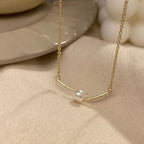 Shoperly C-287 18k Gold Plated Stainless Steel Tarnish Free Waterproof Female Jewellery