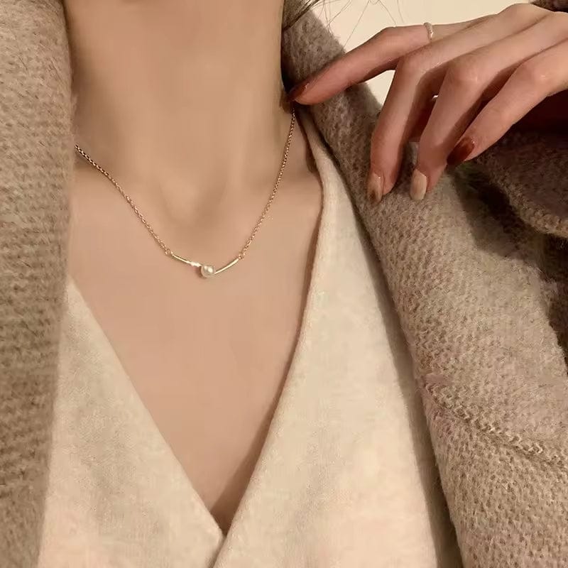 Shoperly C-287 18k Gold Plated Stainless Steel Tarnish Free Waterproof Female Jewellery